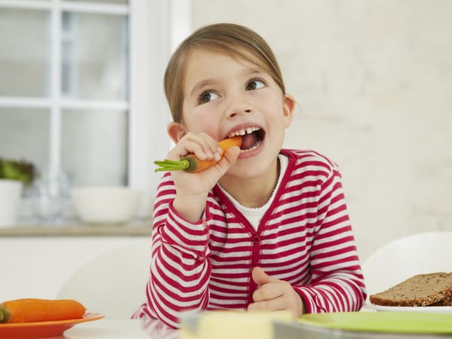 La importancia de dejar escoger a los niños las porciones de su comida