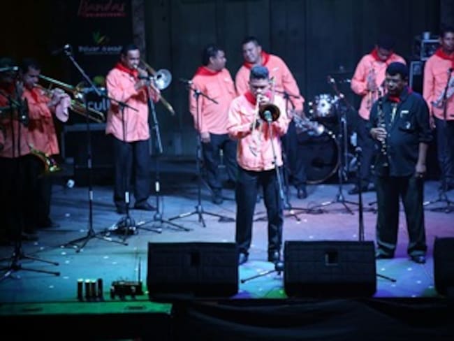 Banda de Santa Rosa del Sur, ganadora del FestiBandas de Bolívar 2015