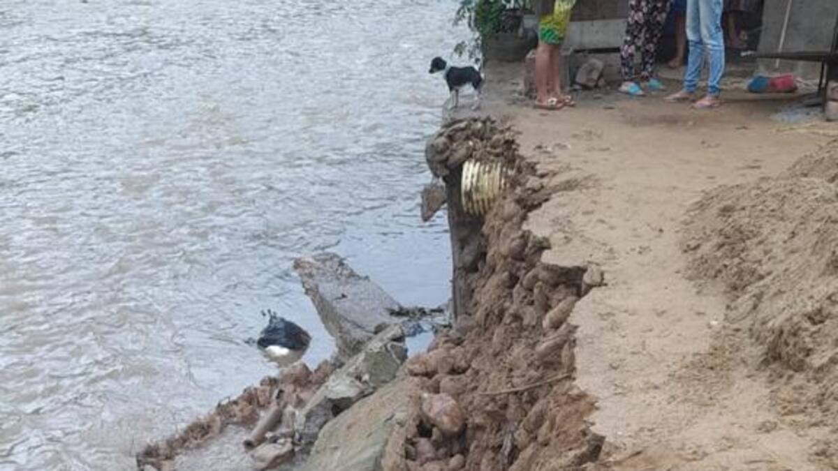 Damnificados por lluvias en Santander continúan en alerta