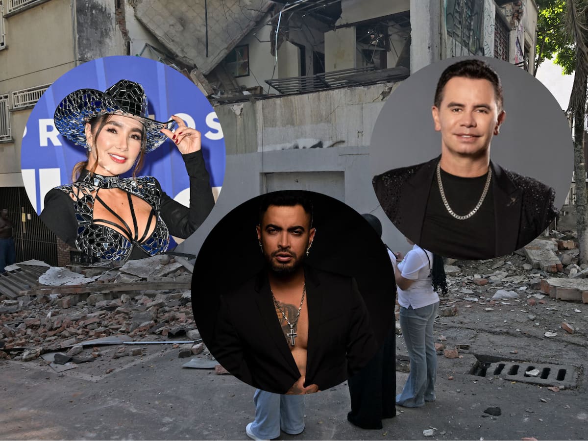Artistas de la música popular se solidarizan con Colombia tras el fuerte sismo