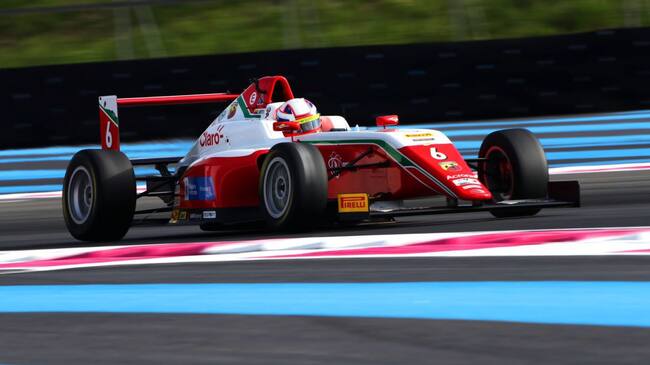 Brillante fin de semana de Sebastián Montoya en la Formula 4 de Italia