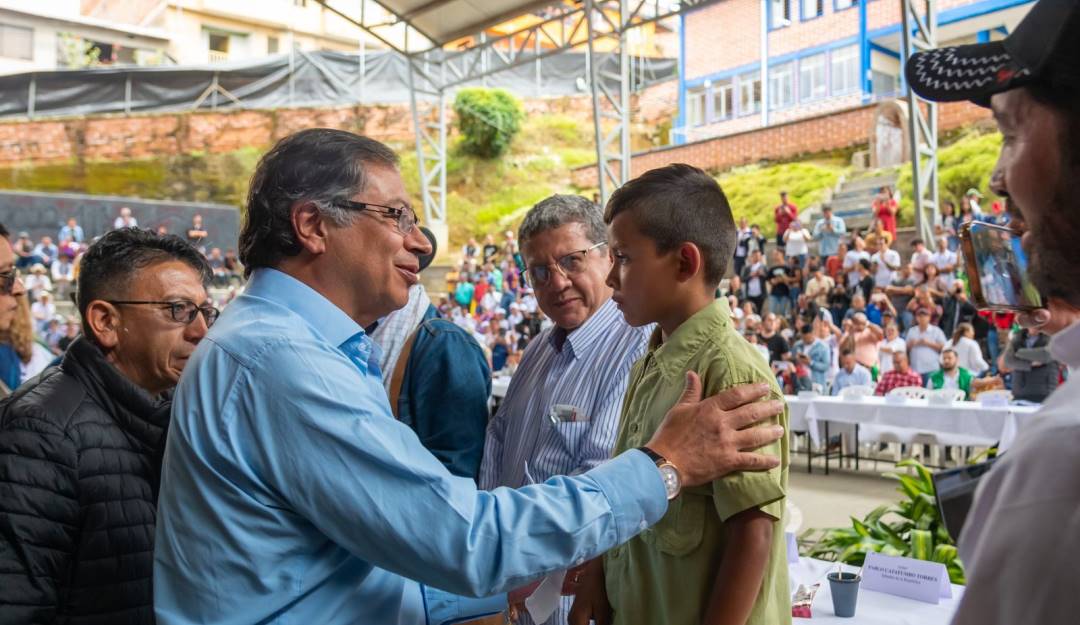 Gustavo Petro, presidente de Colombia. Foto: Presidencia de la República. 