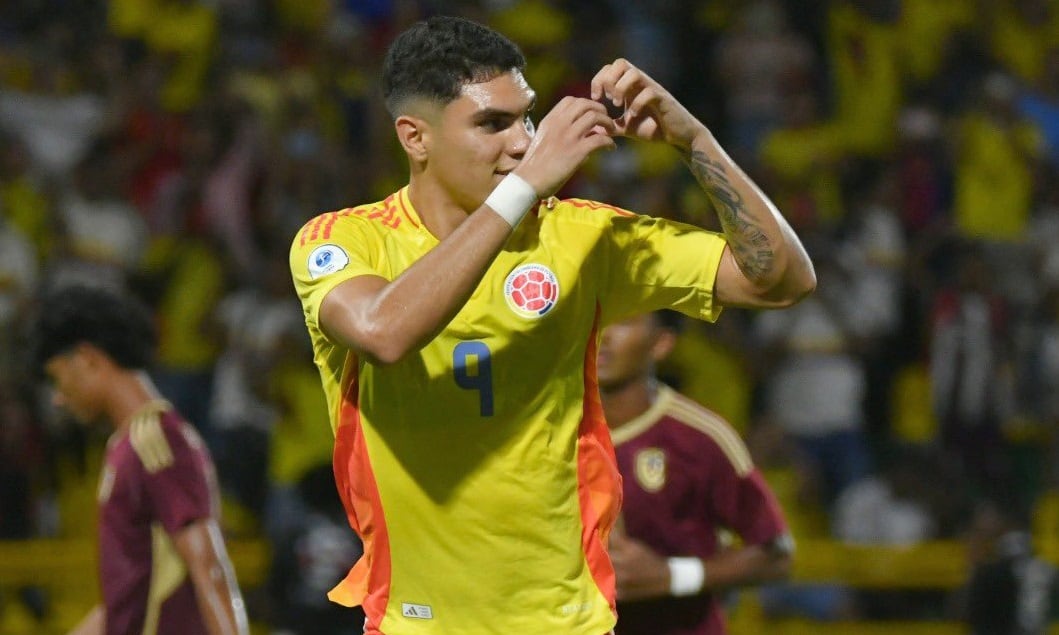 Santiago Londoño, máximo anotador de Colombia en el Sudamericano Sub-17 / FCF