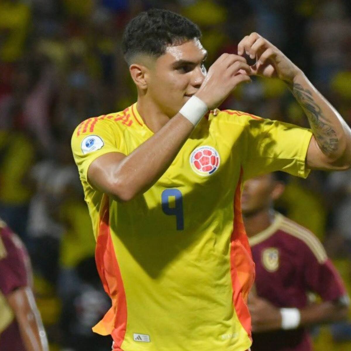 Santiago Londoño lucha por ser el máximo goleador del Sudamericano Sub-17: Así está la tabla