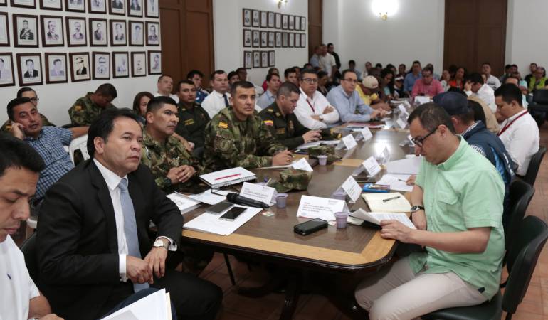 Autoridades departamentales.