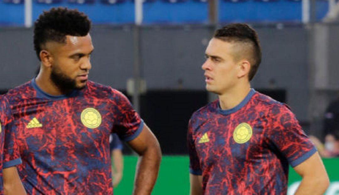 Miguel Borja y Rafael Santos Borré