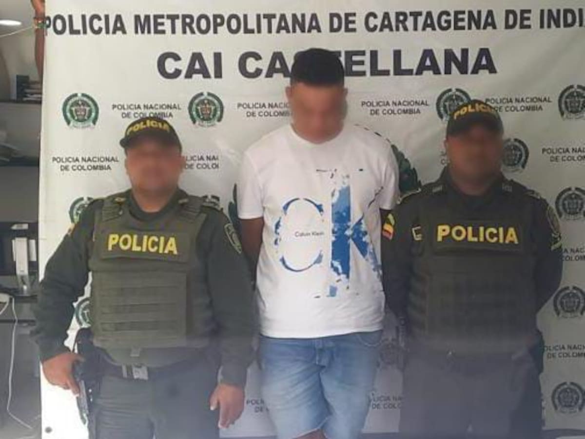 Cayó alias ‘Yair’ por tentativa de homicidio y porte de armas en Cartagena