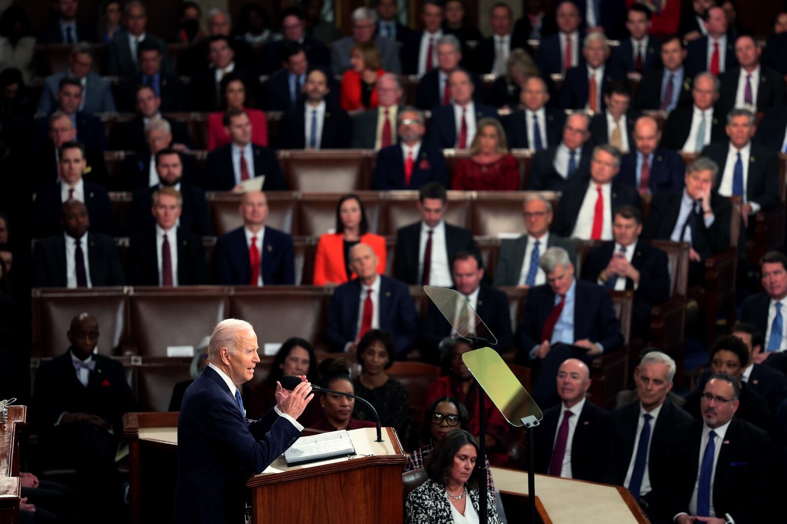Con el fin del Supermartes, ¿qué se espera del Discurso del Estado de la Unión de Biden? Foto: Getty Images