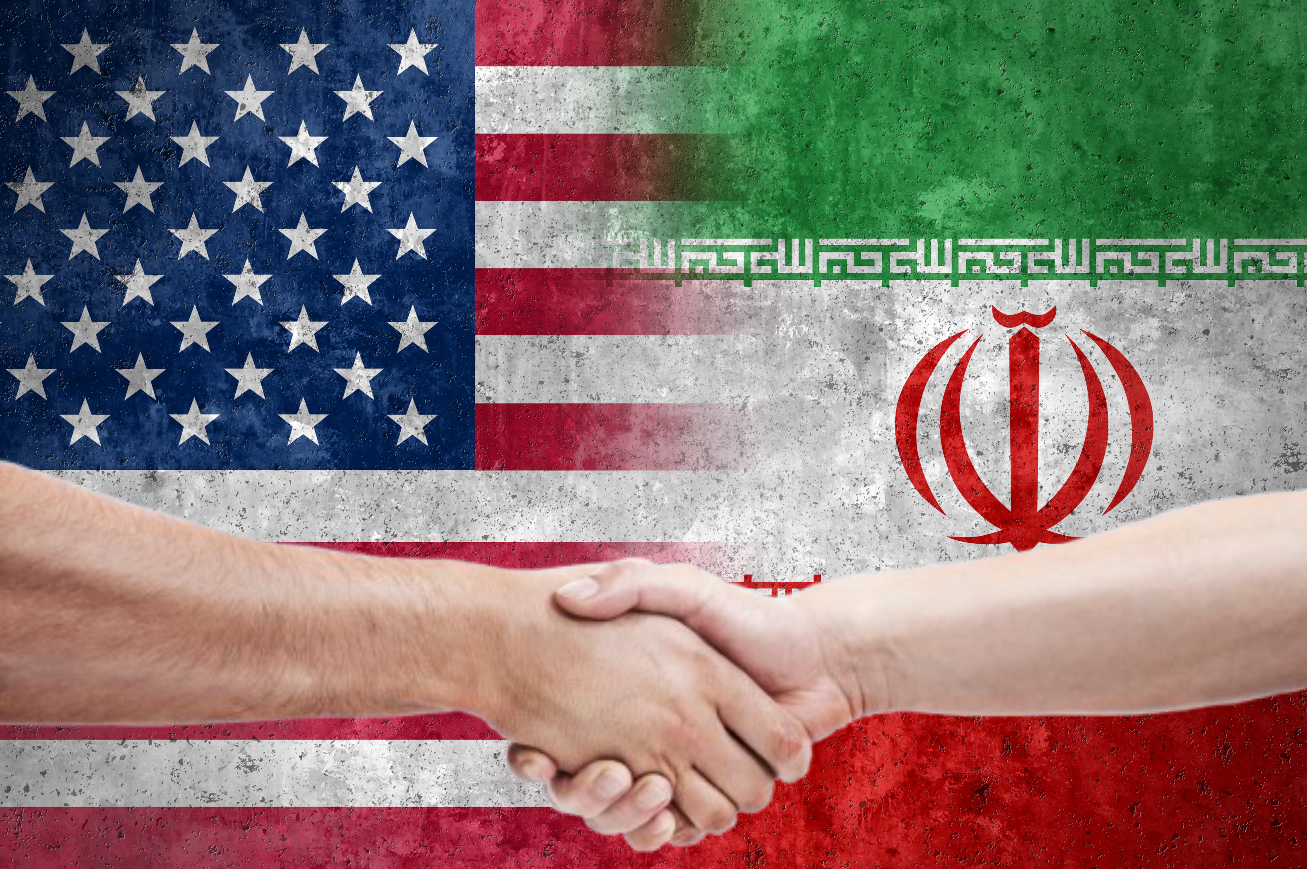 Imagen de referencia. Bandera de Estados Unidos e Irán - Acuerdo de paz: Getty Images.