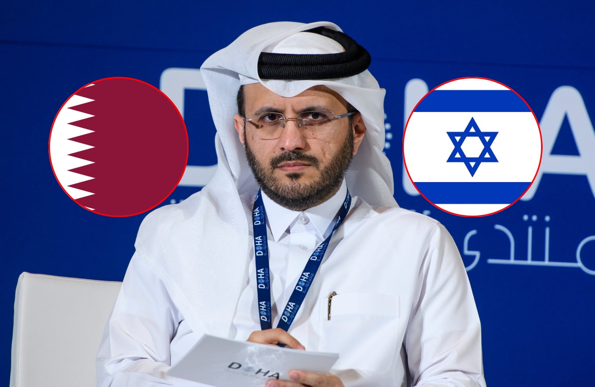 Majed Al Ansari, portavoz del Ministerio de Exteriores de Catar, afirmó que han advertido en repetidas ocasiones que “la ocupación israelí está aprovechando la escalada en la región para cambiar un ‘statu quo’ de forma muy grave y estratégica”. Foto: Getty Images.