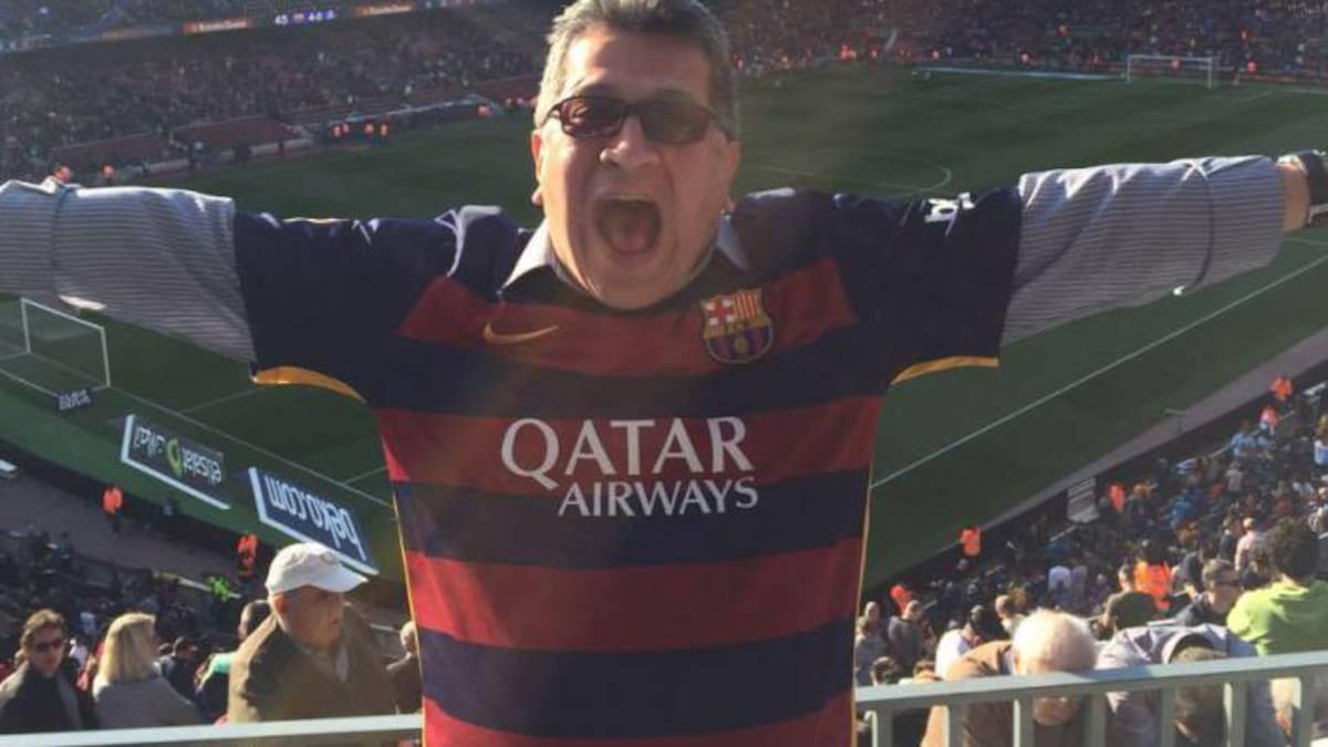 El caleño que viaja con el Barsa