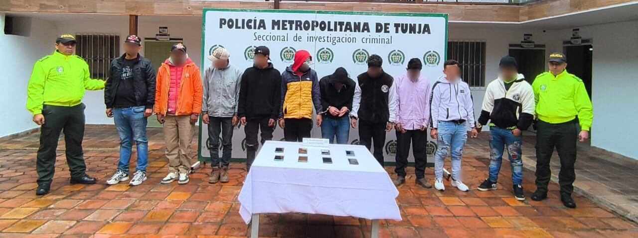 Capturan a diez personas en Ventaquemada por microtráfico tras operación “La Frontera”