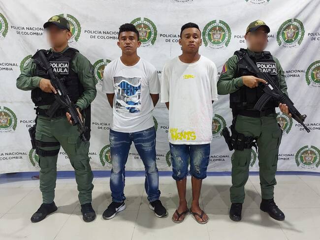 Capturan a presuntos miembros de las Autodefensas Gaitanistas por el delito de extorsión
