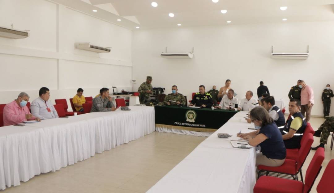 Foto: Consejo de seguridad Neiva, Huila 