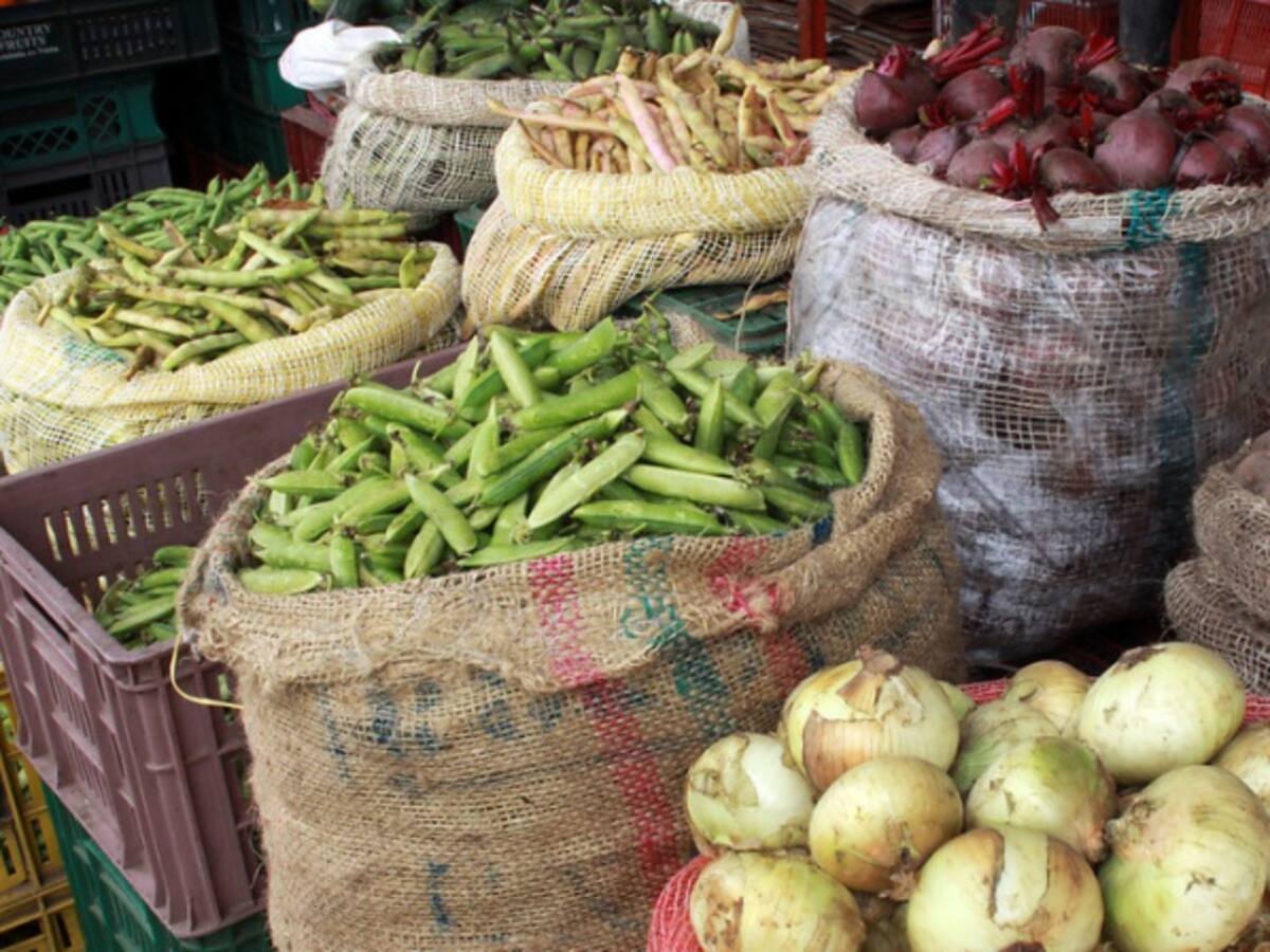 Precios de los alimentos comienza a ceder: Bolsa Mercantil
