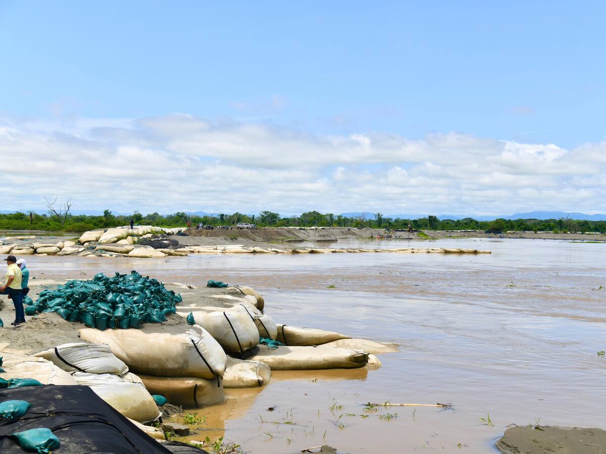 No prosperó la reunión para definir el estado real del dique de Caregato en La Mojana