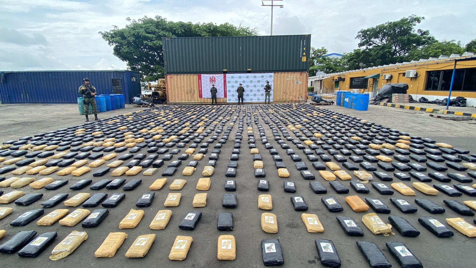 Droga incautada. Foto: Cortesía