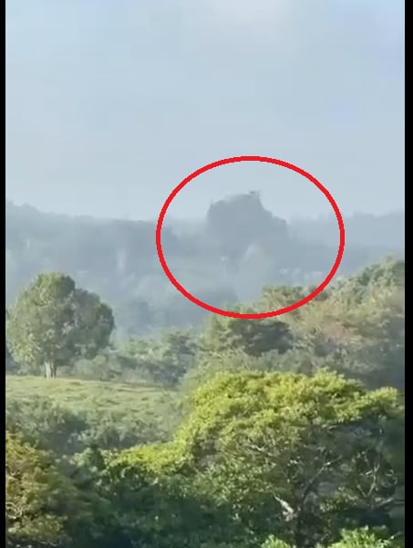 Erupción diapiro de lodo en Urabá- foto video cortesía