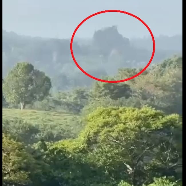 Erupción diapiro de lodo en Urabá- foto video cortesía