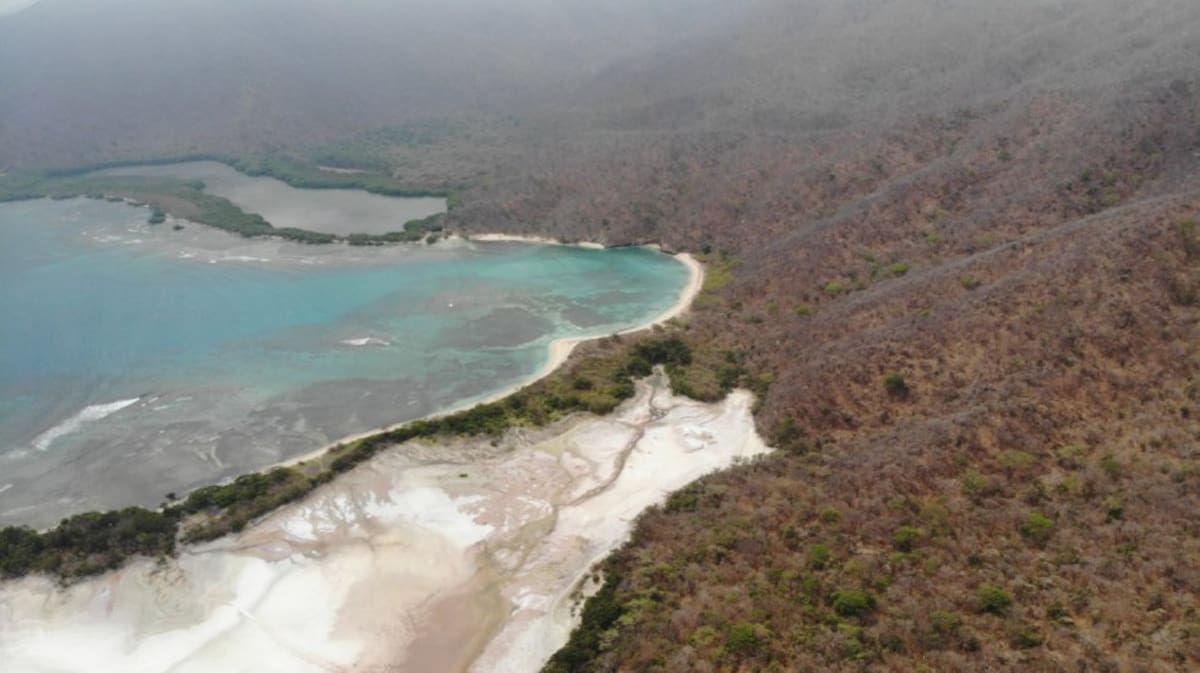Playa Chengue, hace parte de las 34 playas que integran en Parque Tayrona en el Magdalena