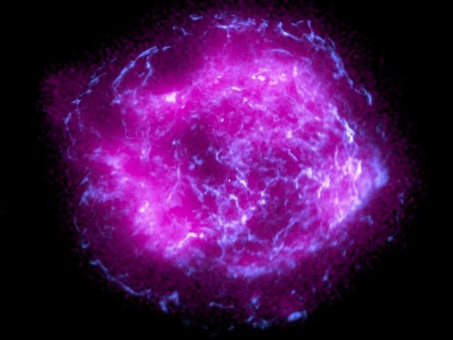 Supernova Cassiopeia A. Foto: EP.