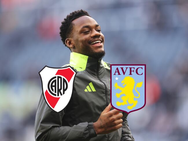 Posible negocio entre River Plate y el Aston Villa de Jhon Jader Durán / Getty Images