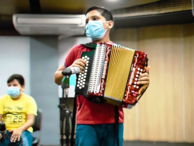 El joven musico participó del Festival Cóndor Legendario en Juan de Acosta, Atlántico