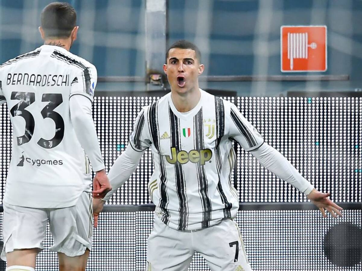Doblete de Cristiano Ronaldo para celebrar su partido 100 con la Juve
