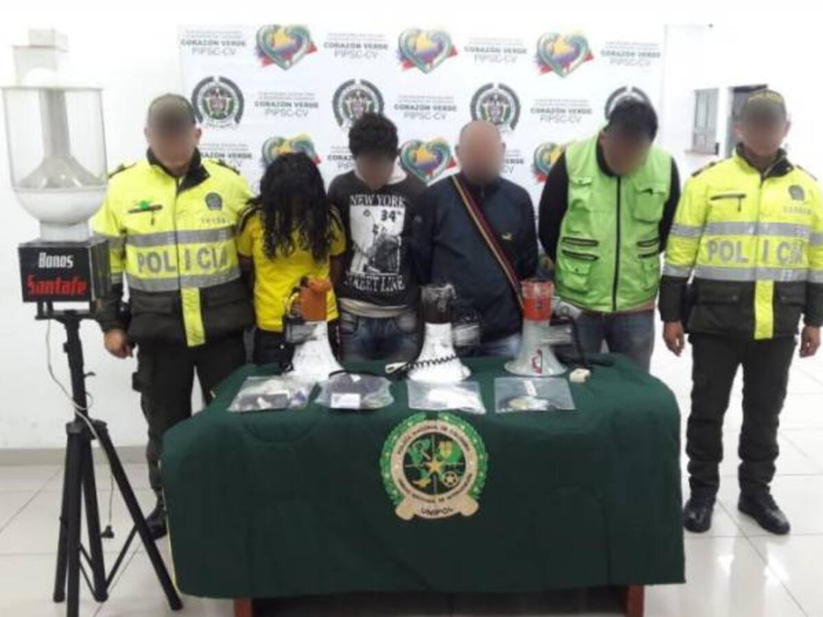 Cae banda dedicada a la venta de chance ilegal en Bogotá