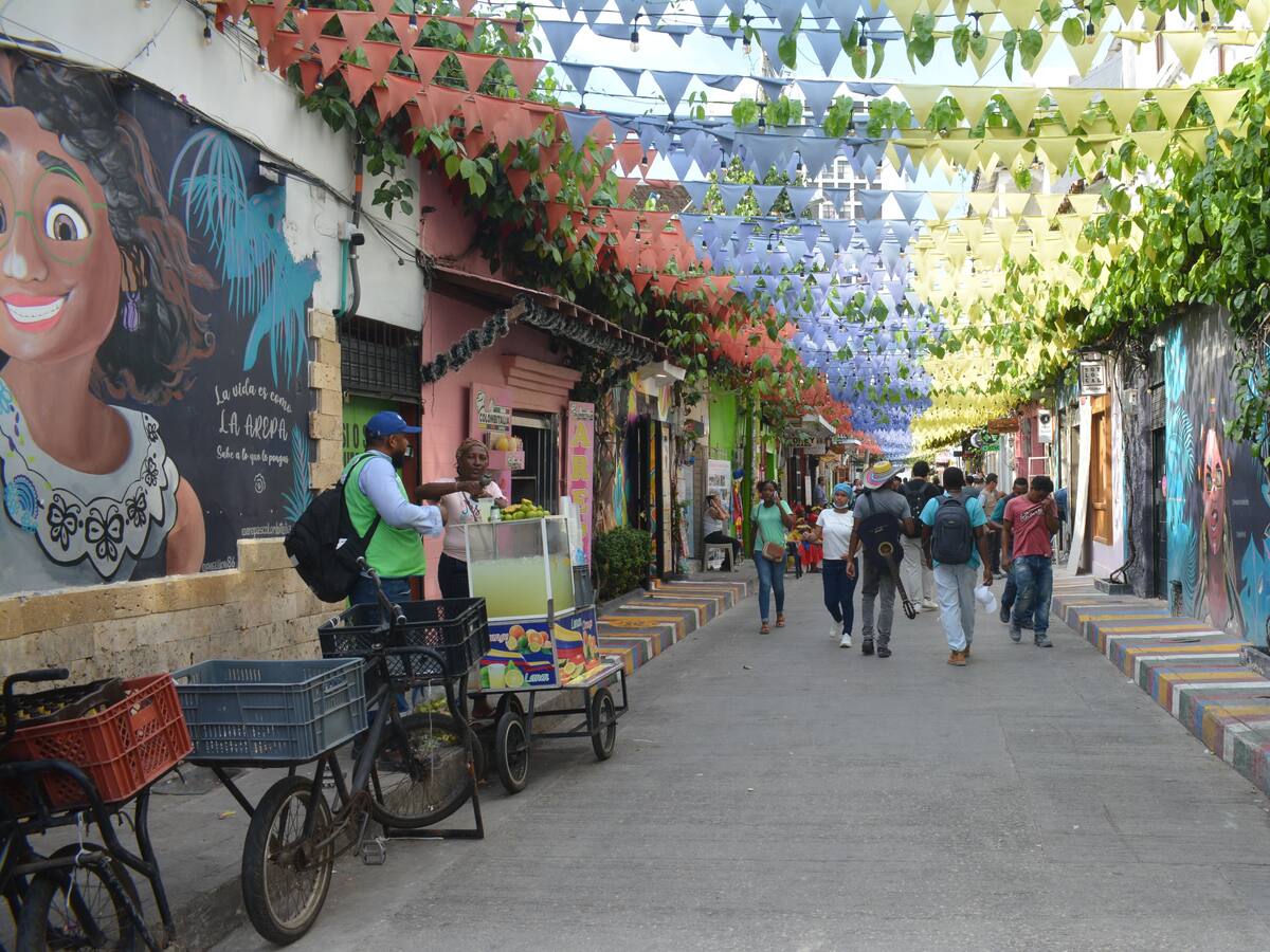 Piloto de movilidad peatonal en el centro histórico de Cartagena inicia este 26 de diciembre
