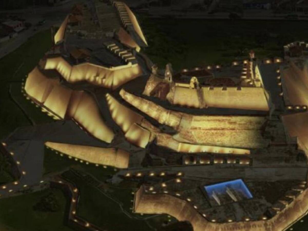 Fontur asume costos de iluminación del Castillo de San Felipe en Cartagena