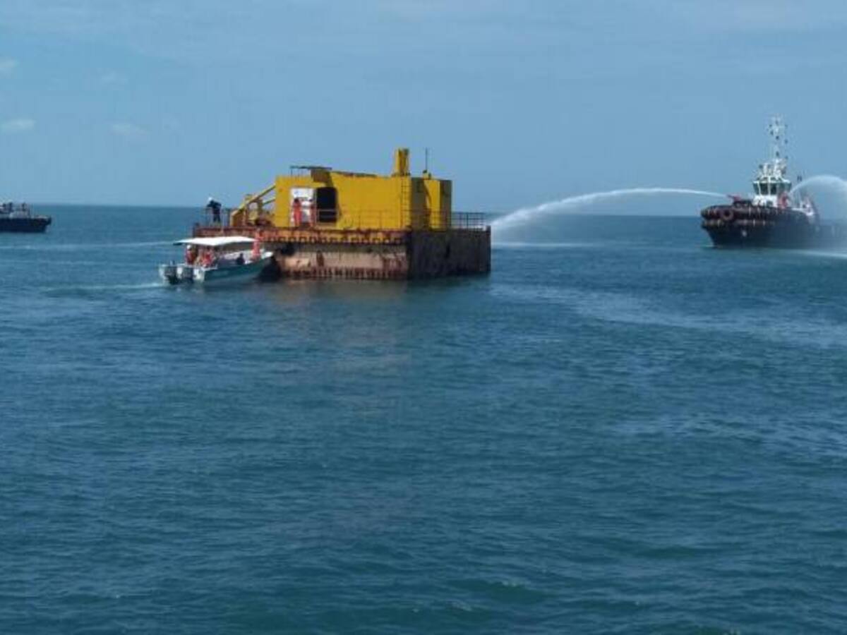 Siembran arrecifes artificiales en Coveñas junto al Golfo de Morrosquillo