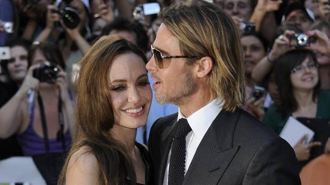 Brad Pitt y Angelina Jolie. Foto: Associated Press - AP