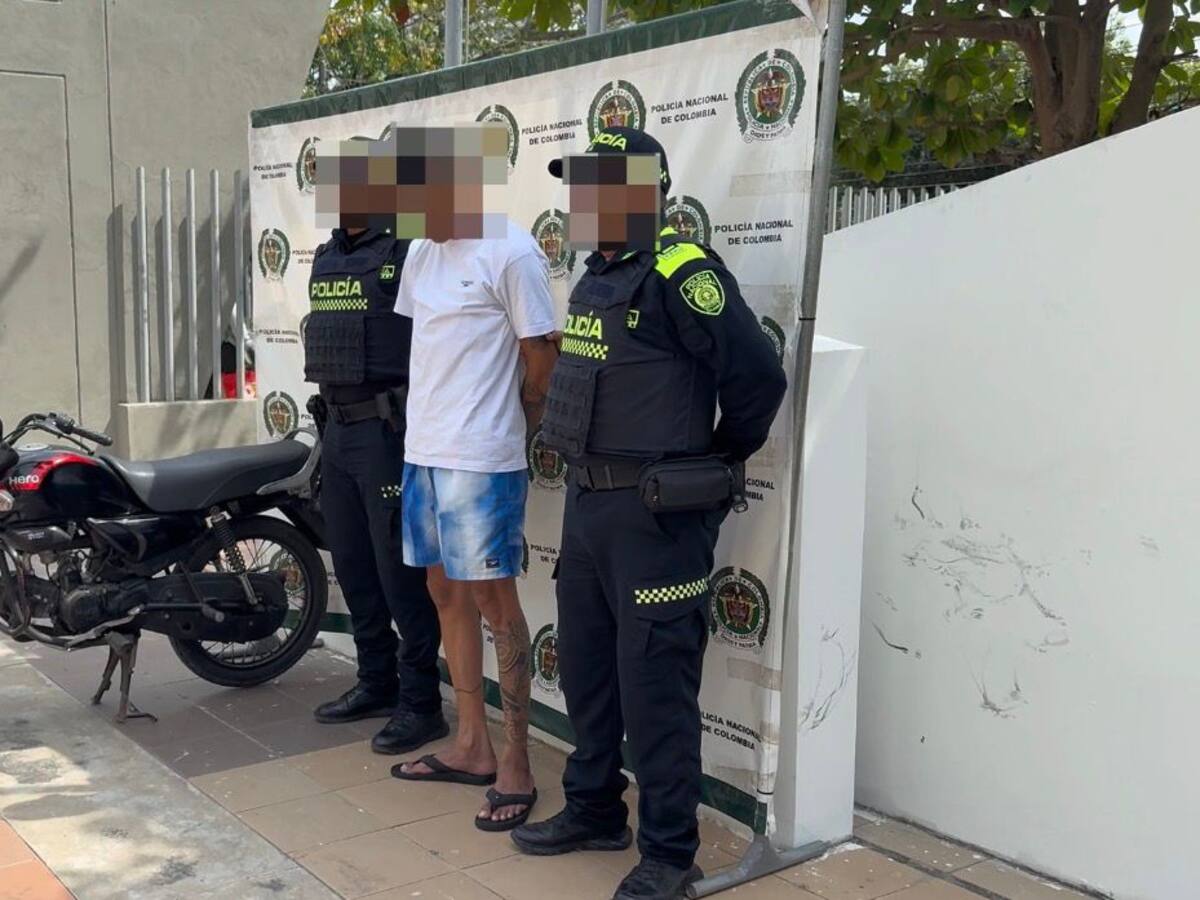 Capturan a alias Kiko en Los Almendros cuando violaba su detención domiciliaria