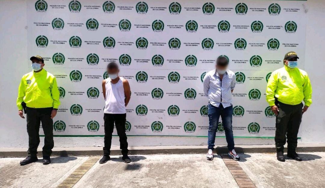 Integrantes banda delincuencial 