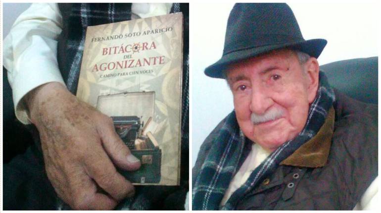 Soto Aparicio y su más reciente libro