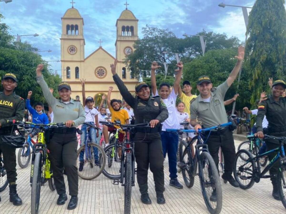 Policía realiza campaña denominada ‘Di Si al deporte, NO a las drogas’