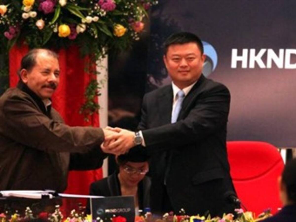 Firma china HKND expondrá a empresarios de EEUU proyecto canal en Nicaragua