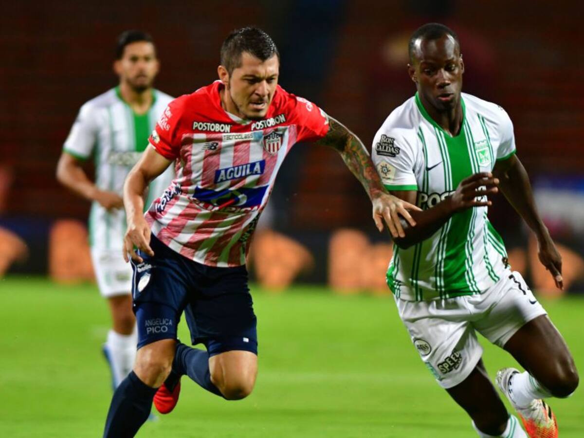 Junior y Nacional empatan a dos goles en el ‘clásico’ de la fecha