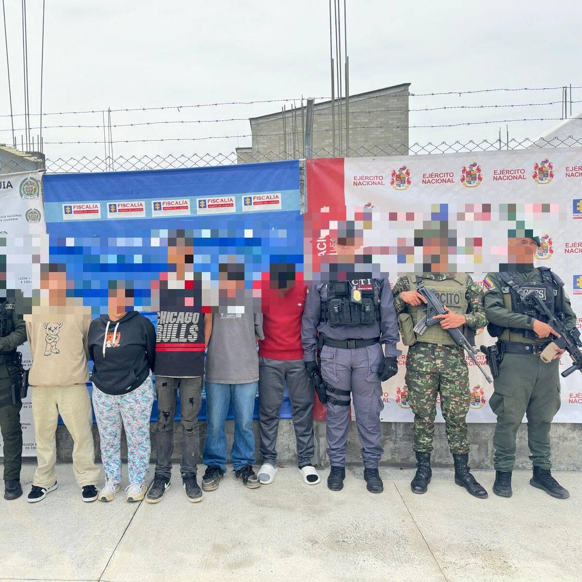 Operativo contra el microtráfico en Abejorral deja 5 capturados y 800 dosis de droga incautadas