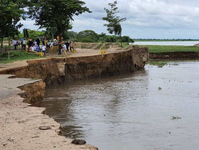 Sociedad Colombiana de Ingenieros evaluará la erosión en vía a Salamina