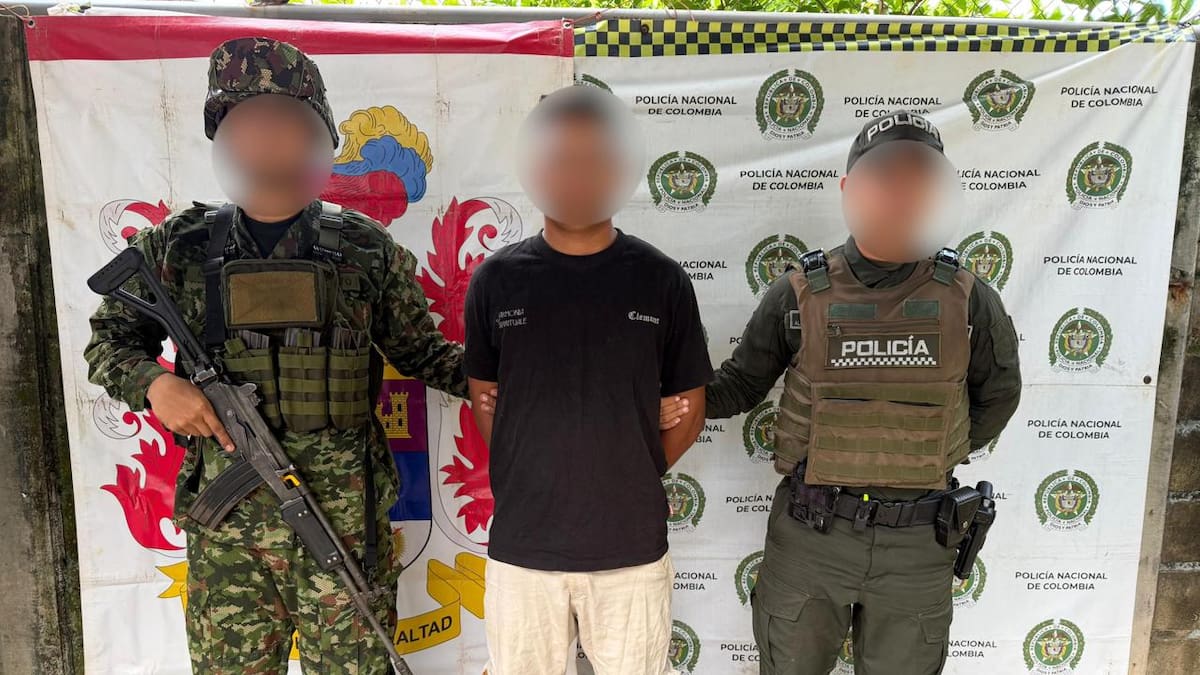 Cayó alias ‘Pablo’ presunto cabecilla de zona del Clan del Golfo en El Bagre, Antioquia
