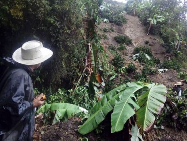 Emergencias por fuertes lluvias en zona rural de Ginebra, Valle del Cauca