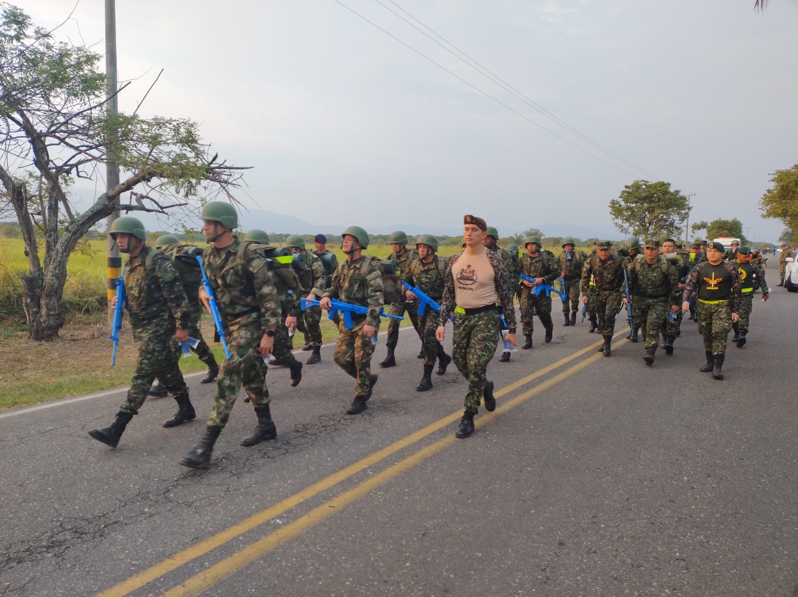 Revitalización de capitanes del Ejército Nacional en Tolemaida. Cortesía: Luis Ernesto Caicedo, Caracol Radio.
