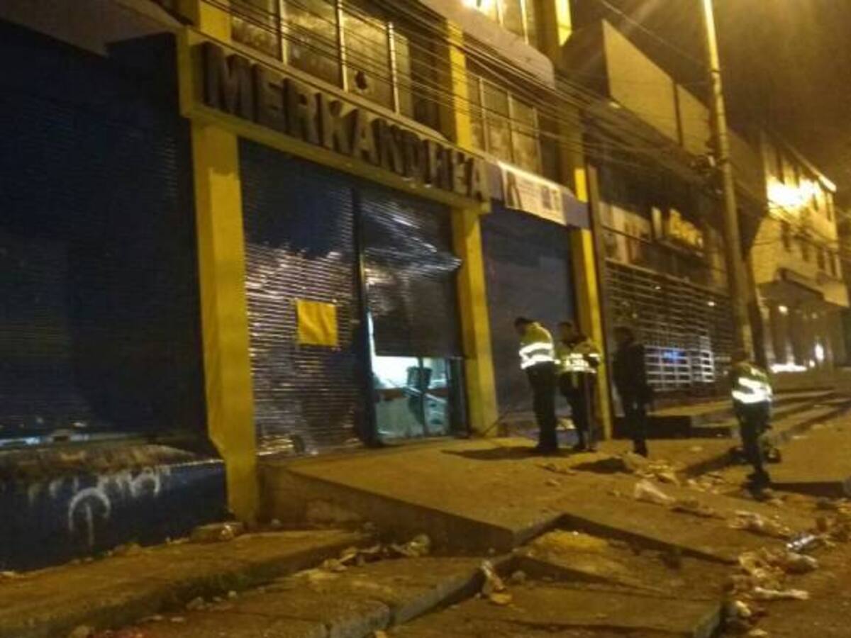 Así quedó Merkandrea tras los saqueos en el sur de Bogotá