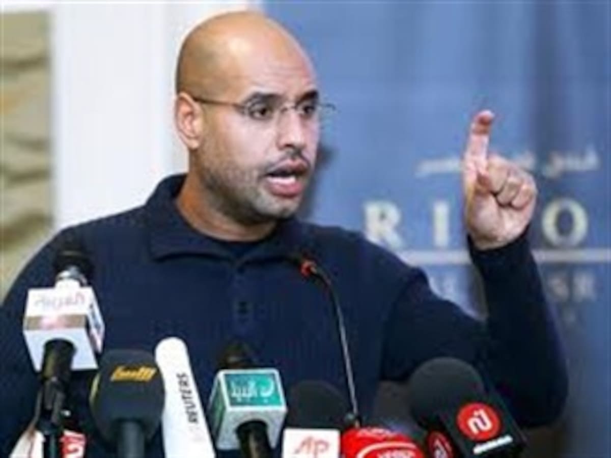 Heredero de Muamar al Gadafi considera 'injusta' la determinación de la ONU