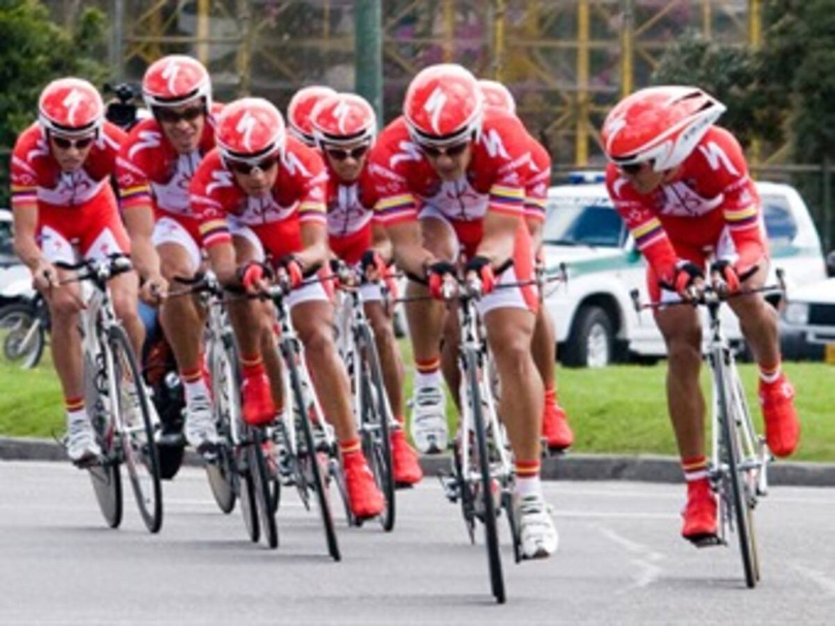 La Vuelta a Colombia se inicia en La Ceja con una contra reloj por equipos