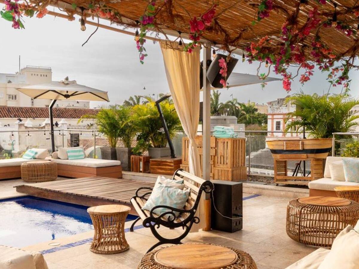El rooftop Urania del Sophia Hotel en Cartagena, entre el 10% de los más populares del mundo