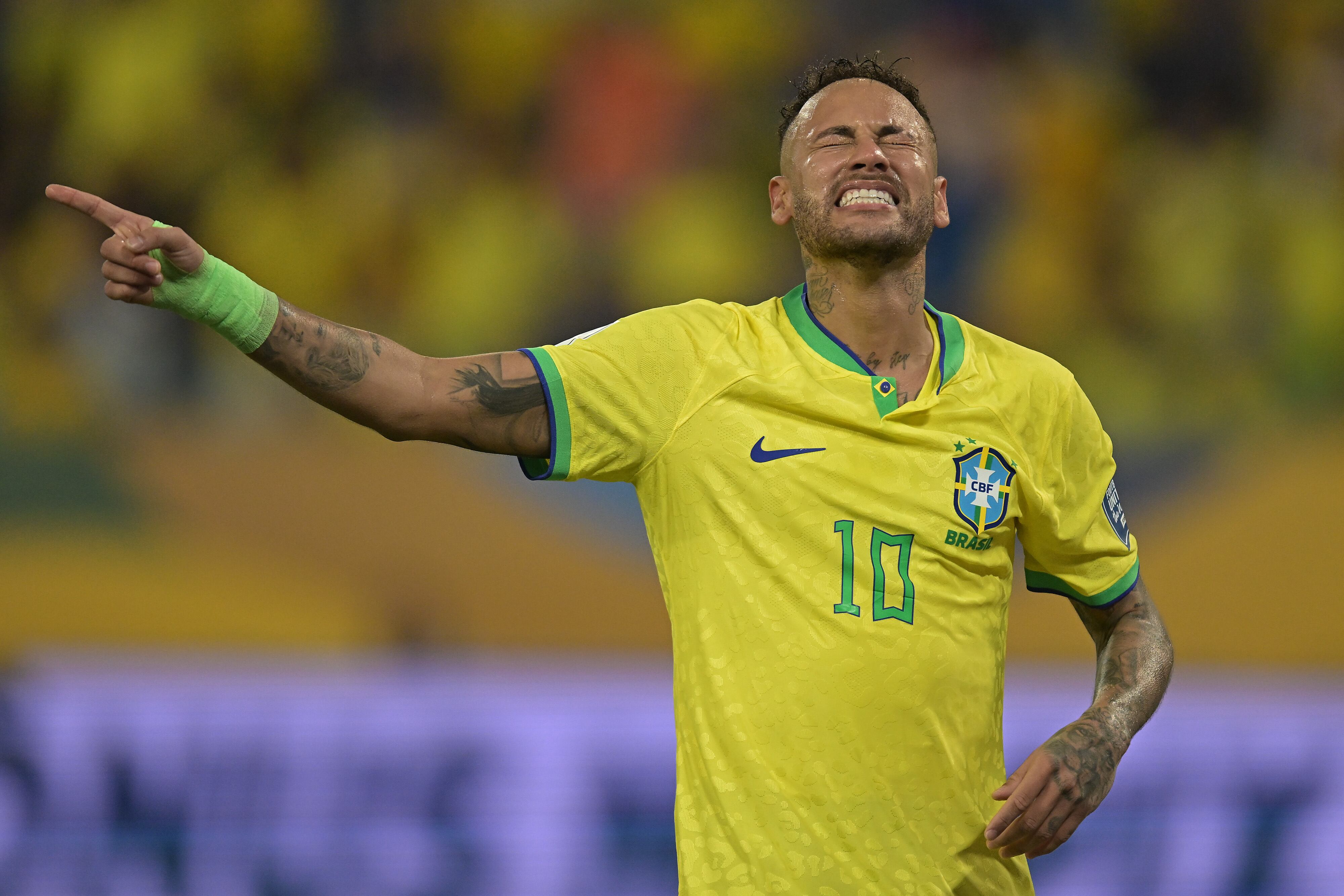 Neymar con la Selección de Brasil - Getty Images