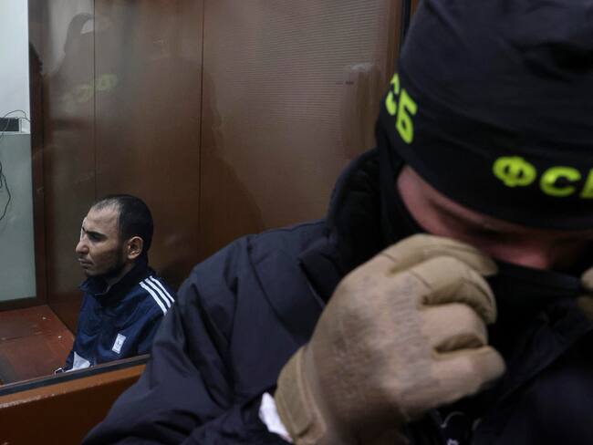 Sospechoso en el ataque a tiros en la sala de conciertos Crocus City Hall. Foto. EFE/EPA/SERGEI ILNITSKY